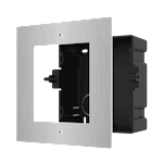 Inbouwframe RVS, 1 module