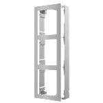 Opbouwframe RVS, 3 modules